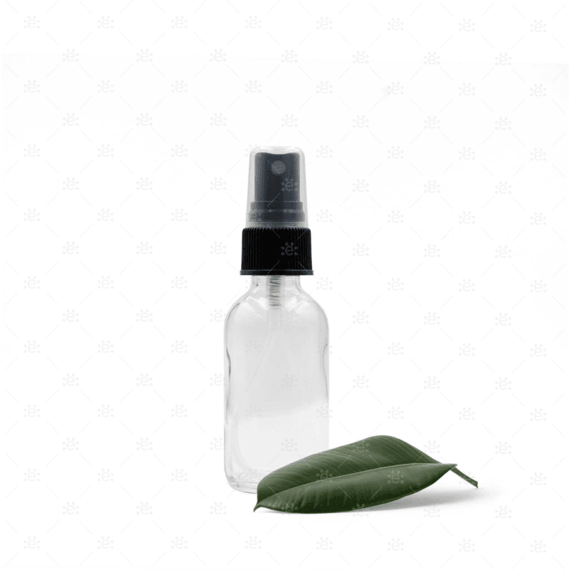 30ml Clear Glass Bottle with Spray Head (3 pack)