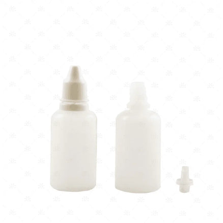 30 ml plastflaske med dråpetopp (2-pk)