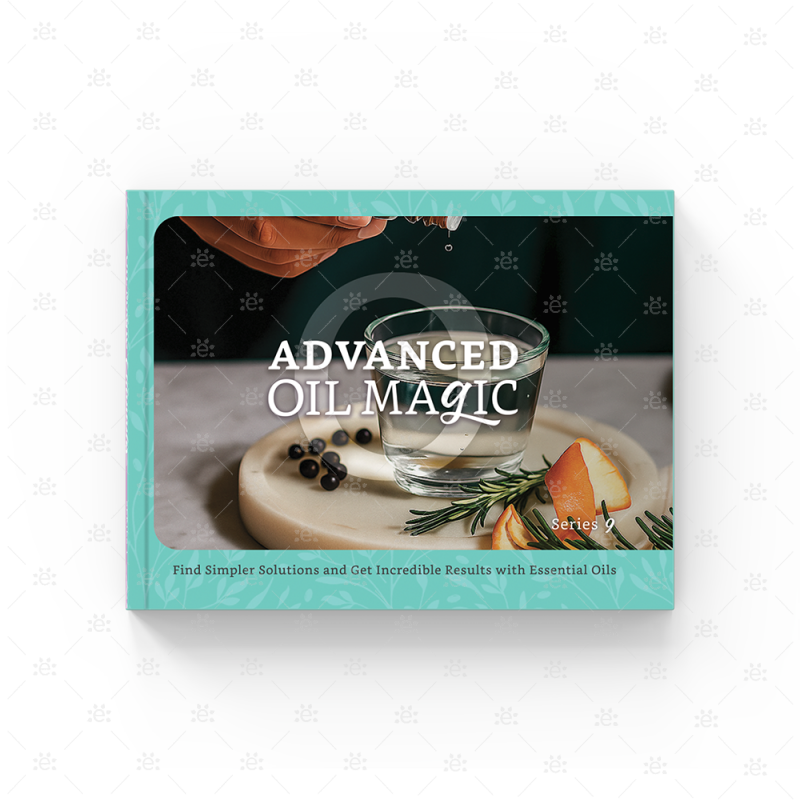 Advanced Oil Magic serie 9 innbundet bok om eteriske oljer
