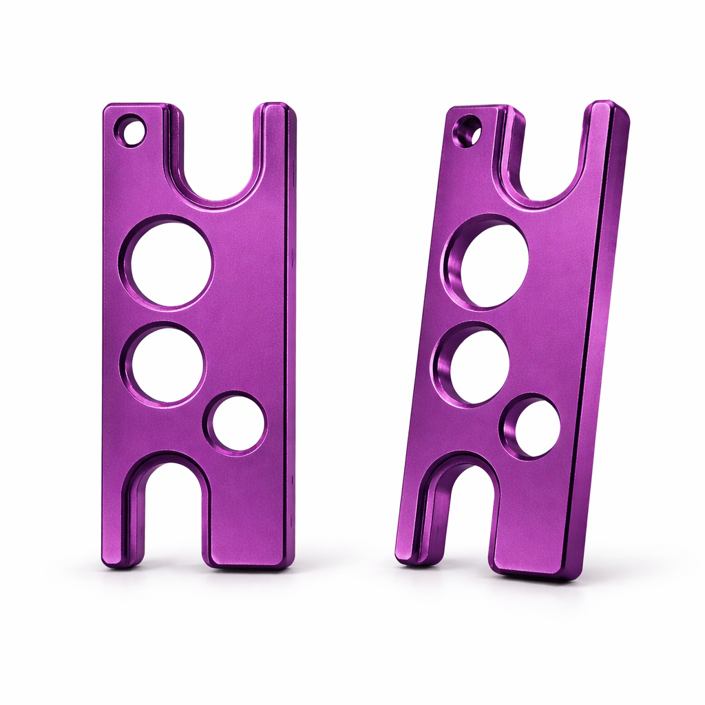 Flaskenøkkel for rollerflaske til eteriske oljer – lilla