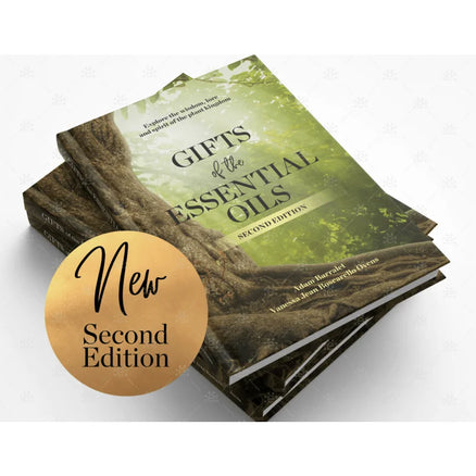 Gifts of the Essential Oils 2. utgave – innbundet bok om eteriske oljer av Adam Barralet og Vanessa Jean Boscarello Ovens