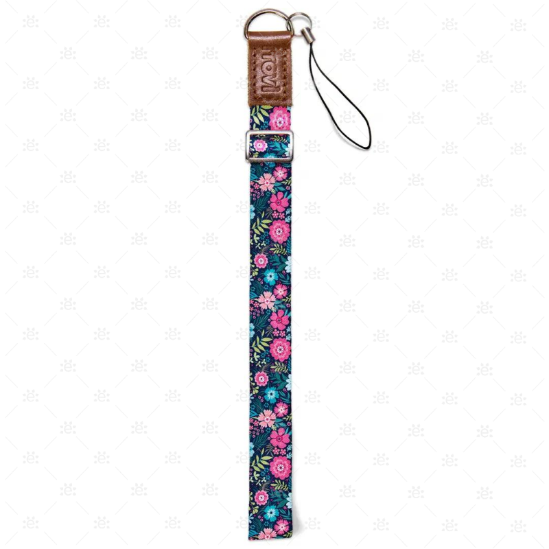 itovi bright bloom lanyard med blomsterdesign håndleddsstropp