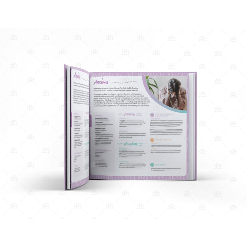 Oil Magic Emotions - Series 1 Books (bound)