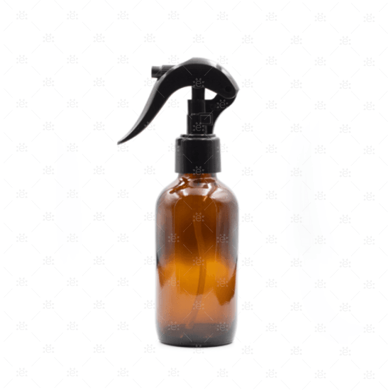 sprayflaske 120 ml brun glass med trigger sprayhode