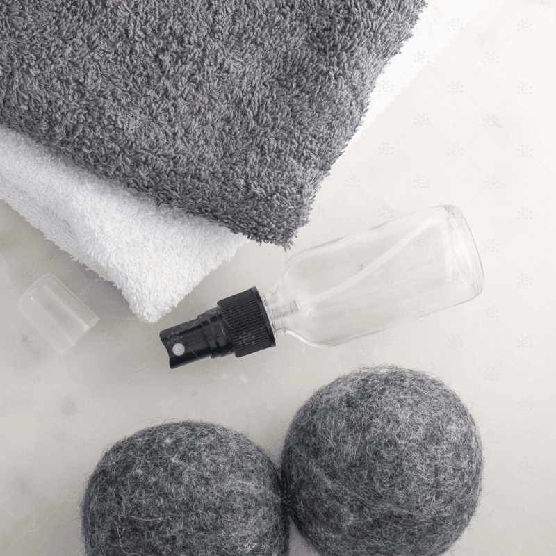 sprayflaske 60 ml klar glass brukt til DIY rengjøring